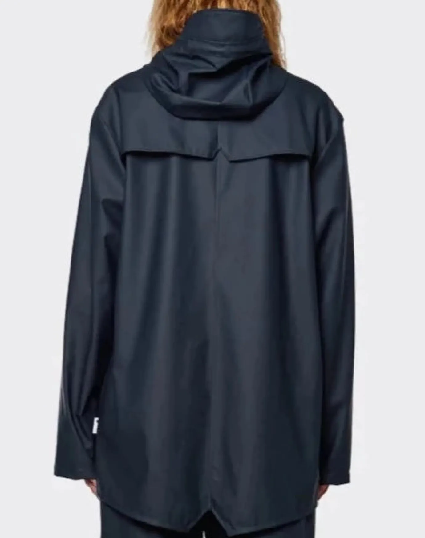 Rains Short Jacket In Navy