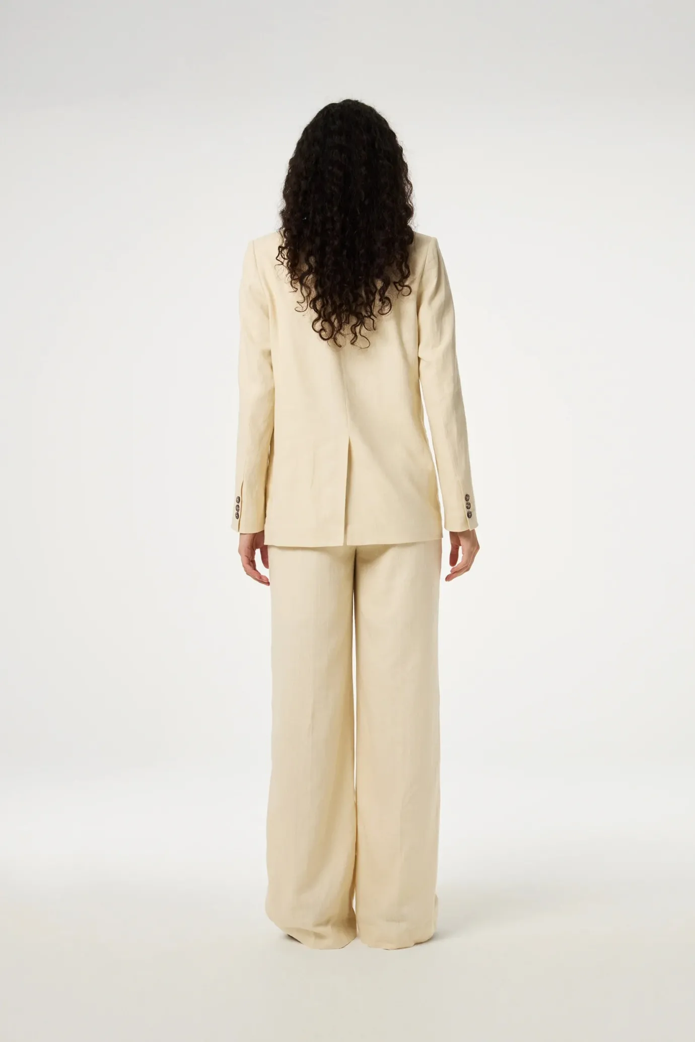 Reggy Latte Double Breasted Blazer