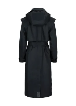 Regndrape Waterproof Black Trench Coat