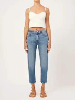 Riley Vintage Oasis Boyfriend Straight Jeans