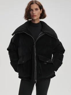 Roseville Black Down Jacket