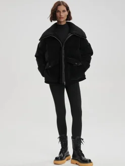 Roseville Black Down Jacket