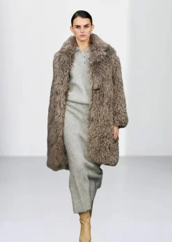 Ruri Pearl Grey Afgan Look Coat