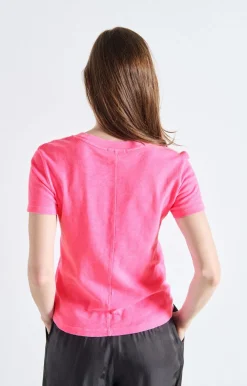 Sonoma Pink Acid Crew Neck T-Shirt