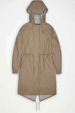 String W Parka Beige