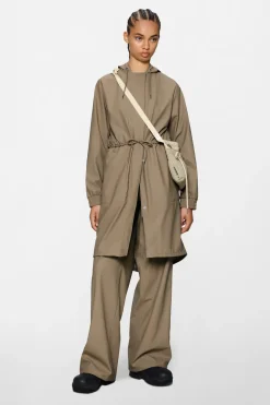 String W Parka Beige