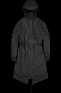 String W Parka Black