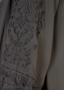 'Superiour' Asphalt Grey Long Lightweight Jacket