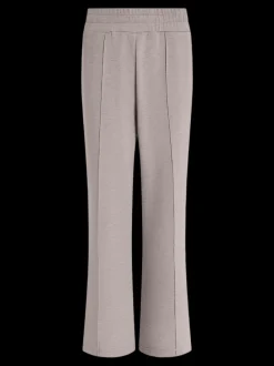Taupe Marl Wide Leg Pant 30"