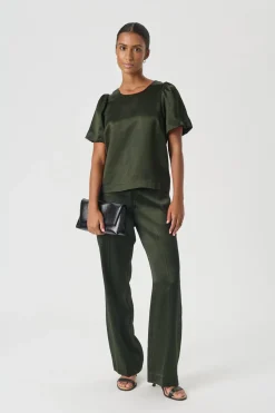 Uma Rosin Green Trousers