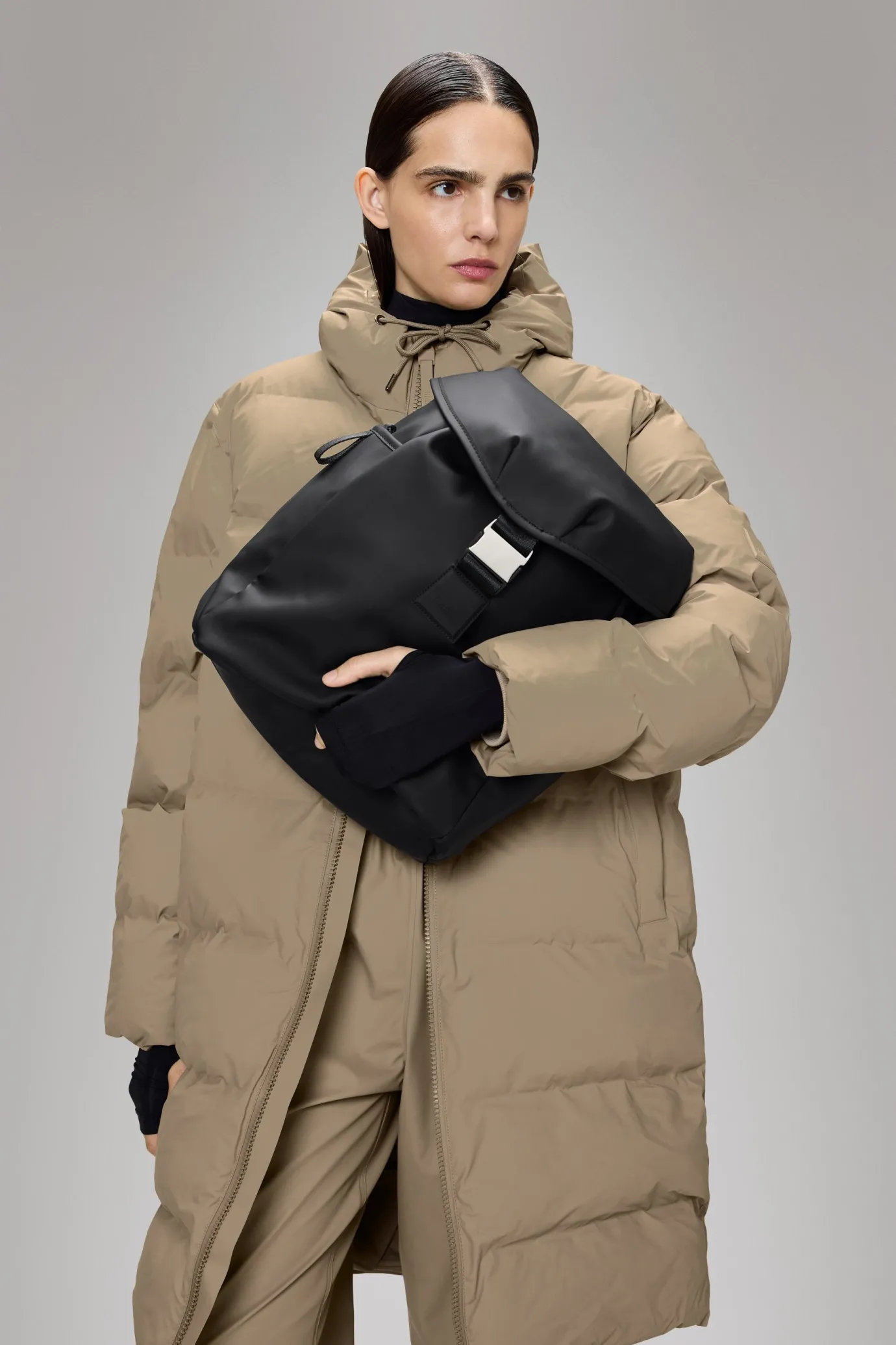 Valera Bucket Backpack Black