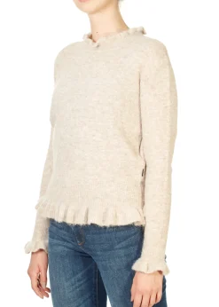 'Valeria' Granola Alpaca Sweater