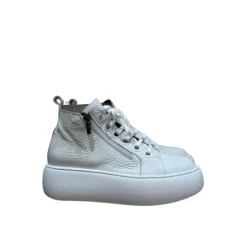 White Sneaker Trainer Boots