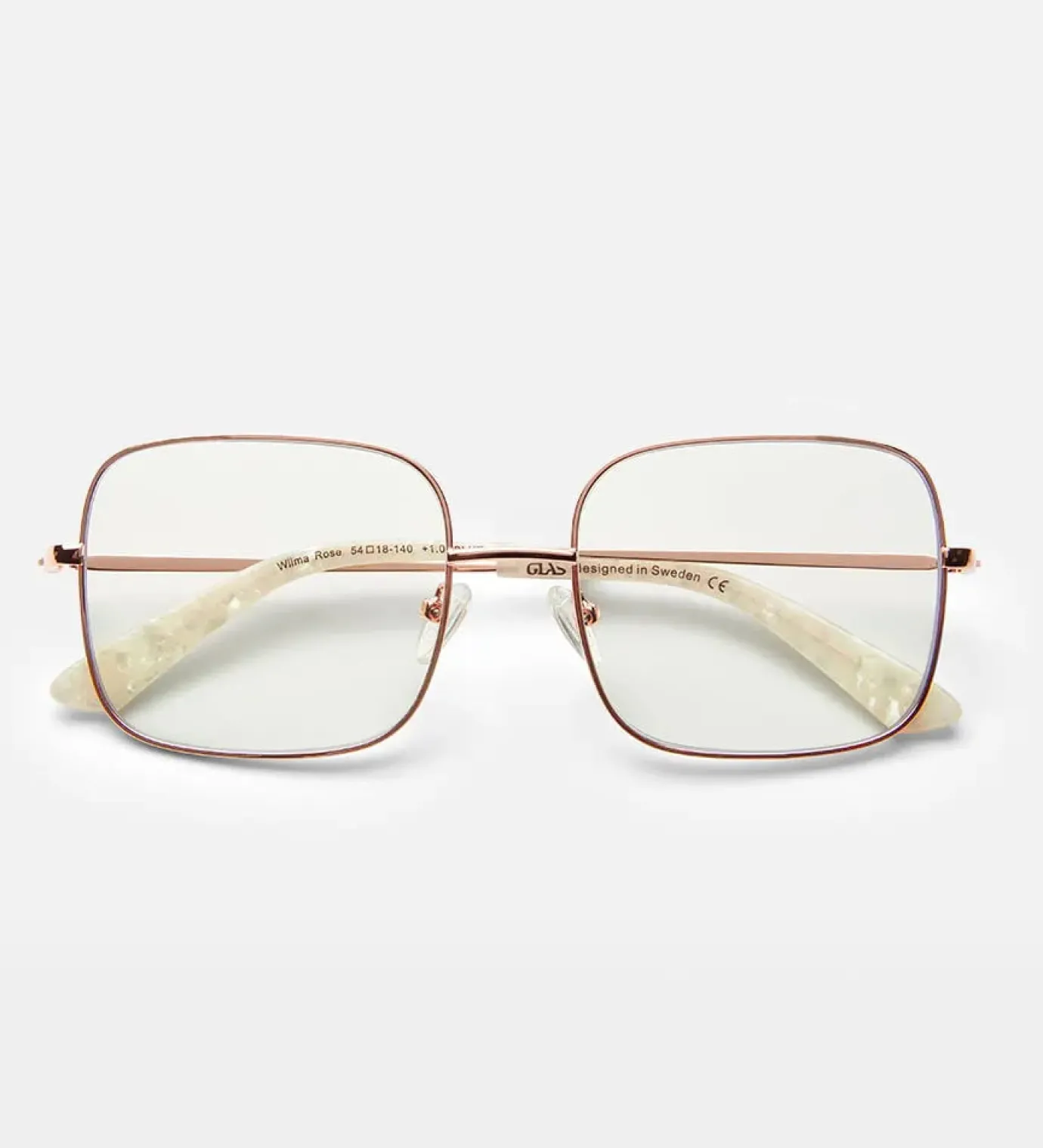 Wilma Rose Gold Tinted Reading Glasses