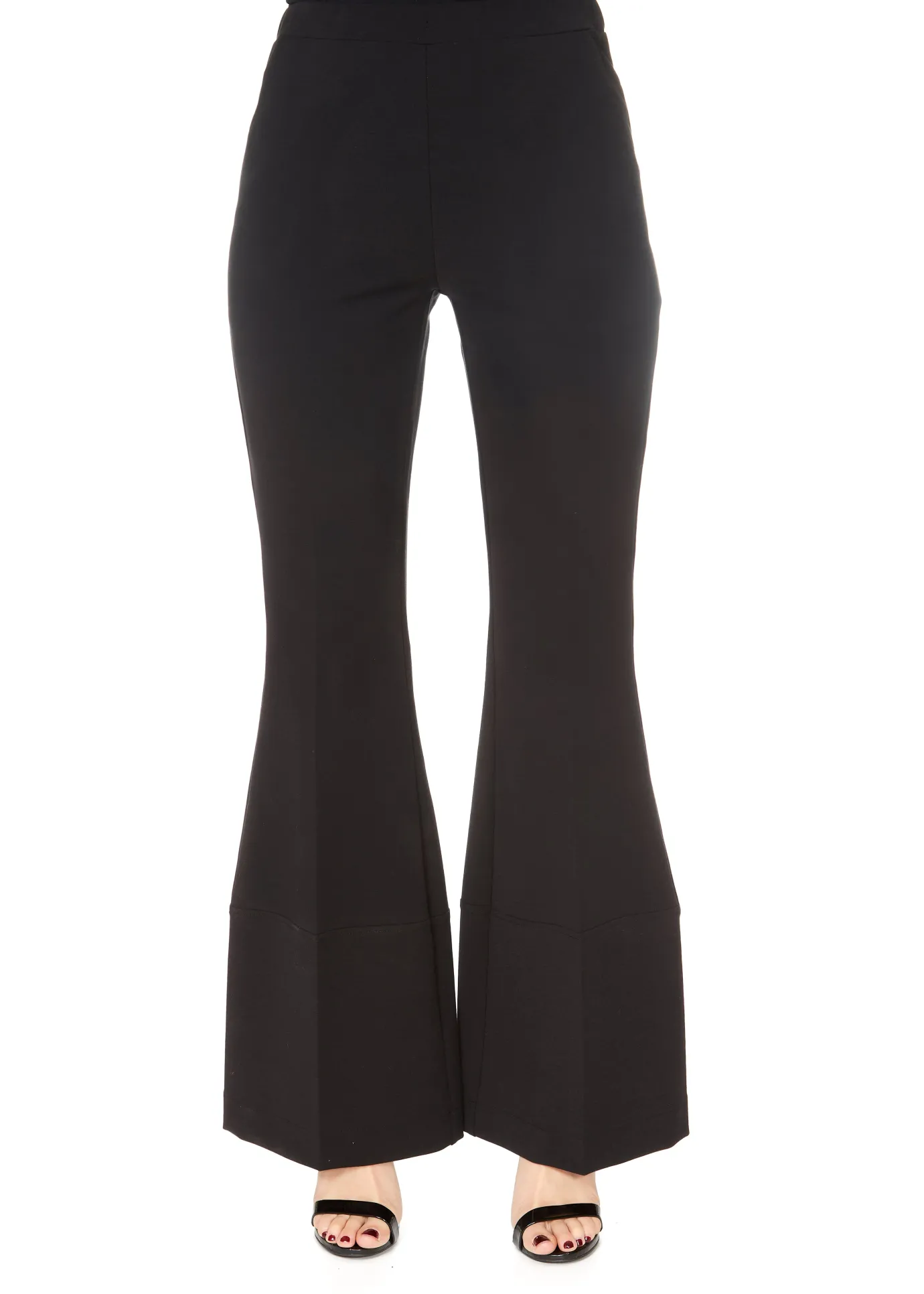 XD Fashion Agif Flare Pants Black