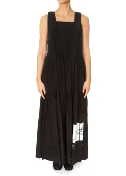 XD Fashion Colo Tiered Dress Black