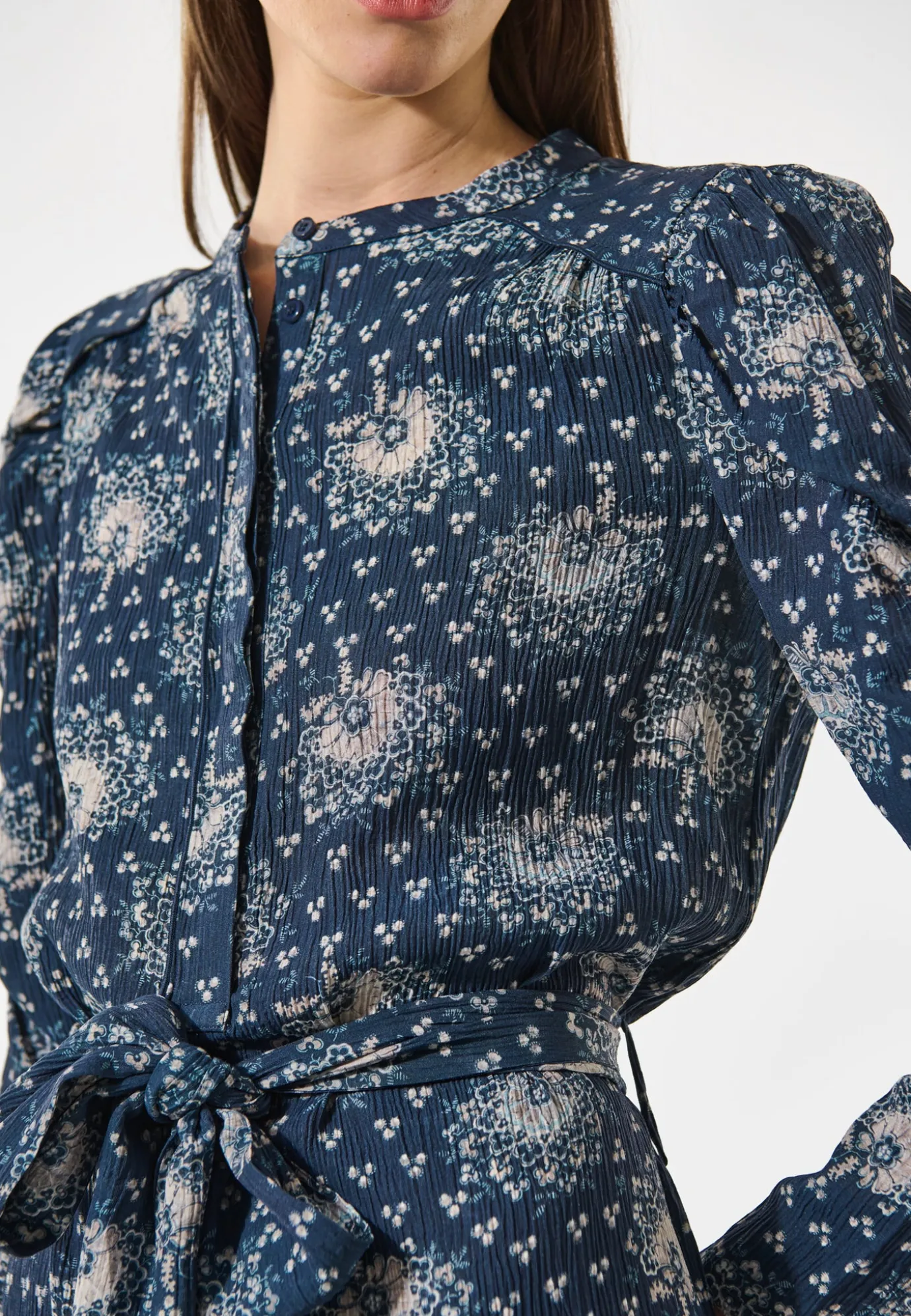 Yanna Ikebana Print Dress