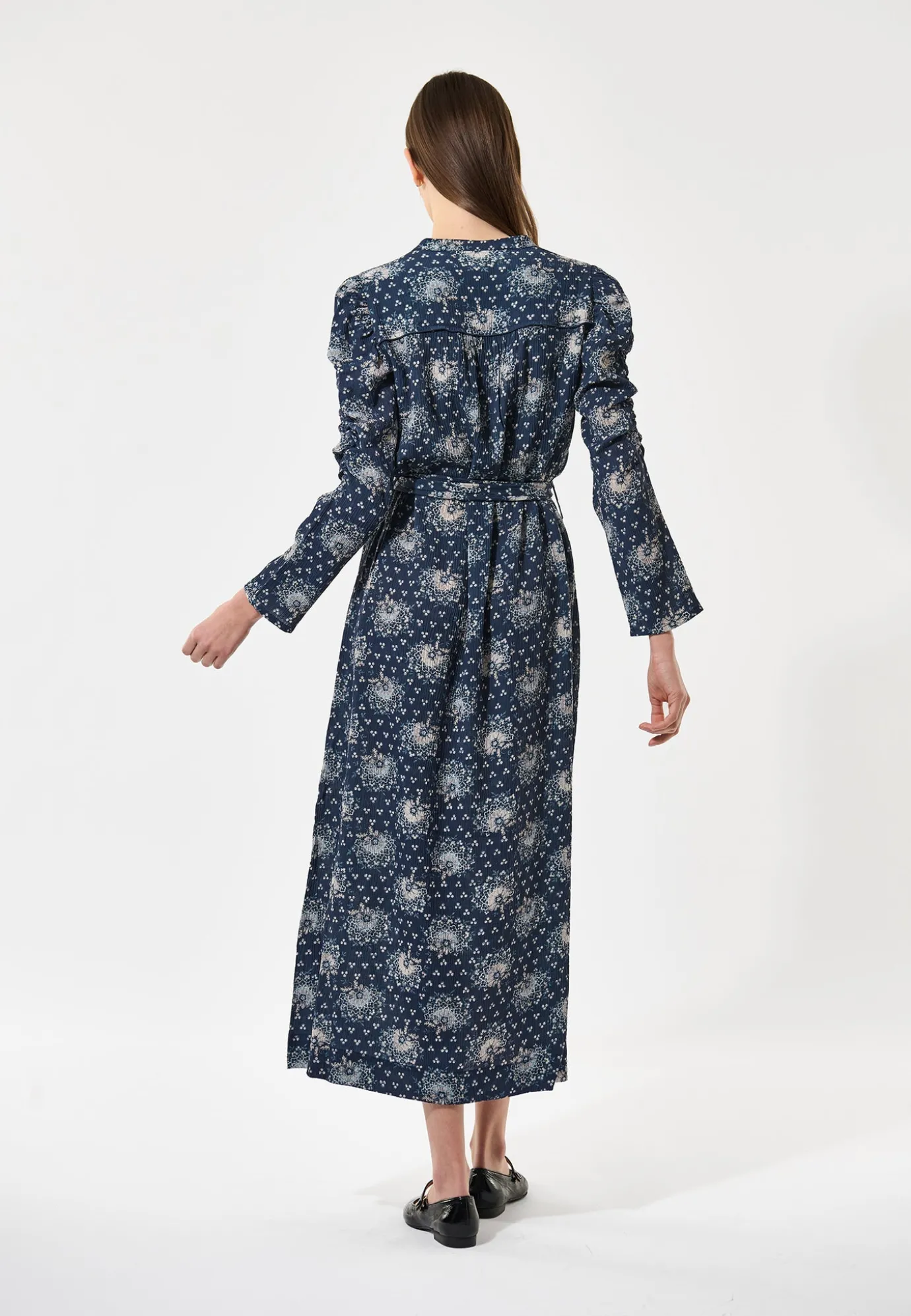 Yanna Ikebana Print Dress