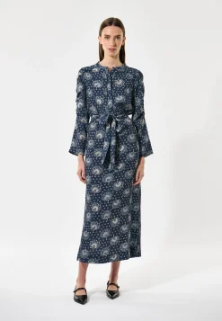 Yanna Ikebana Print Dress